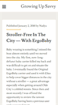 Mobile Screenshot of growingupsavvy.com